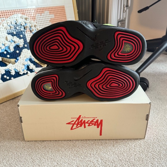 Stüssy x Nike Air Penny 2 - Size Men’s 6.5 - Picture 5 of 6